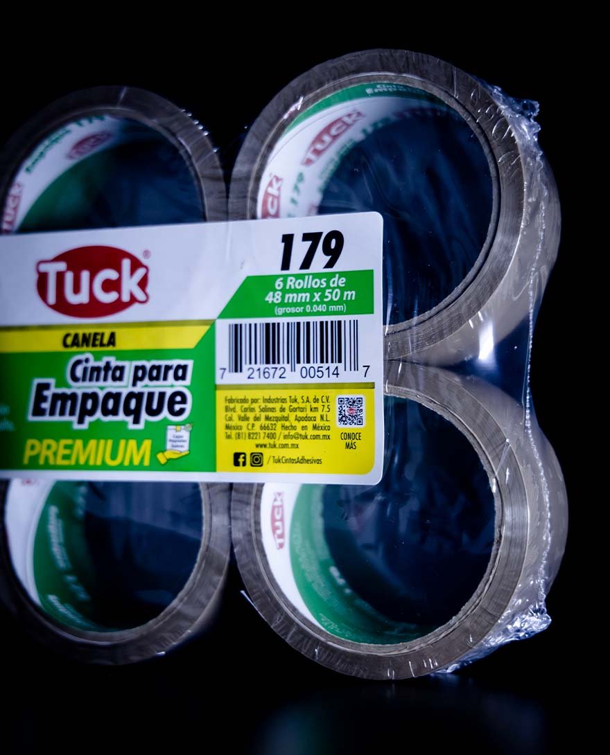 Tuck Cinta canela para empaque 179 48 mm x 50 m