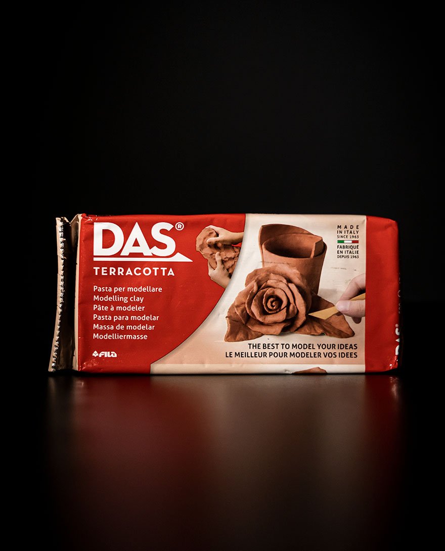 Das Pasta para moldear terracota 500g