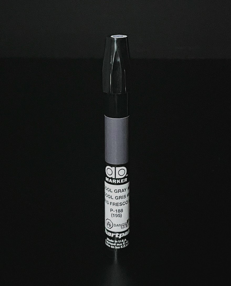 Chartpak Marcador Gris Fresco 8 P-188