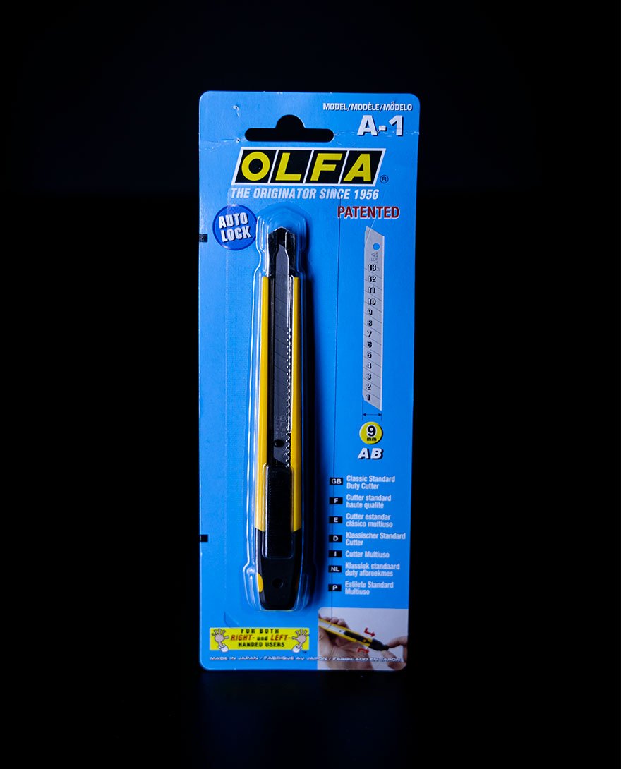 Olfa Cutter Estándar de Acero 9mm