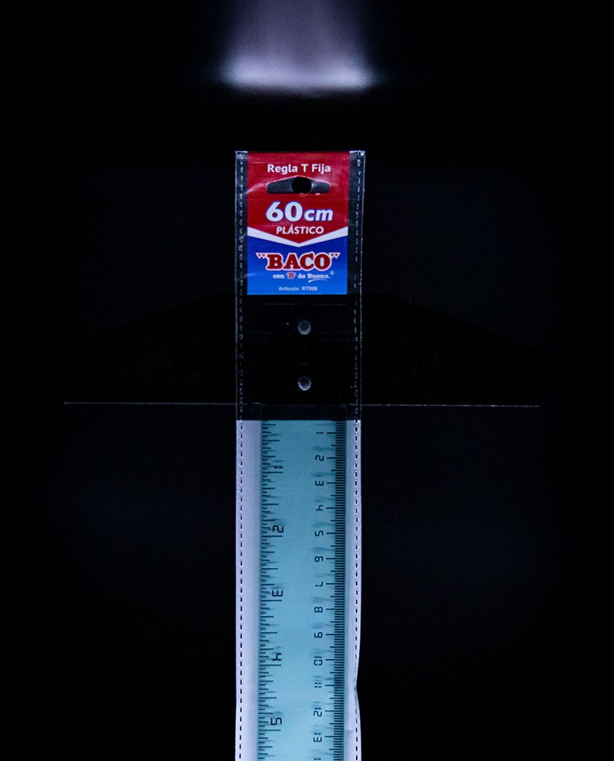 Baco Regla T 60 cm de plastico