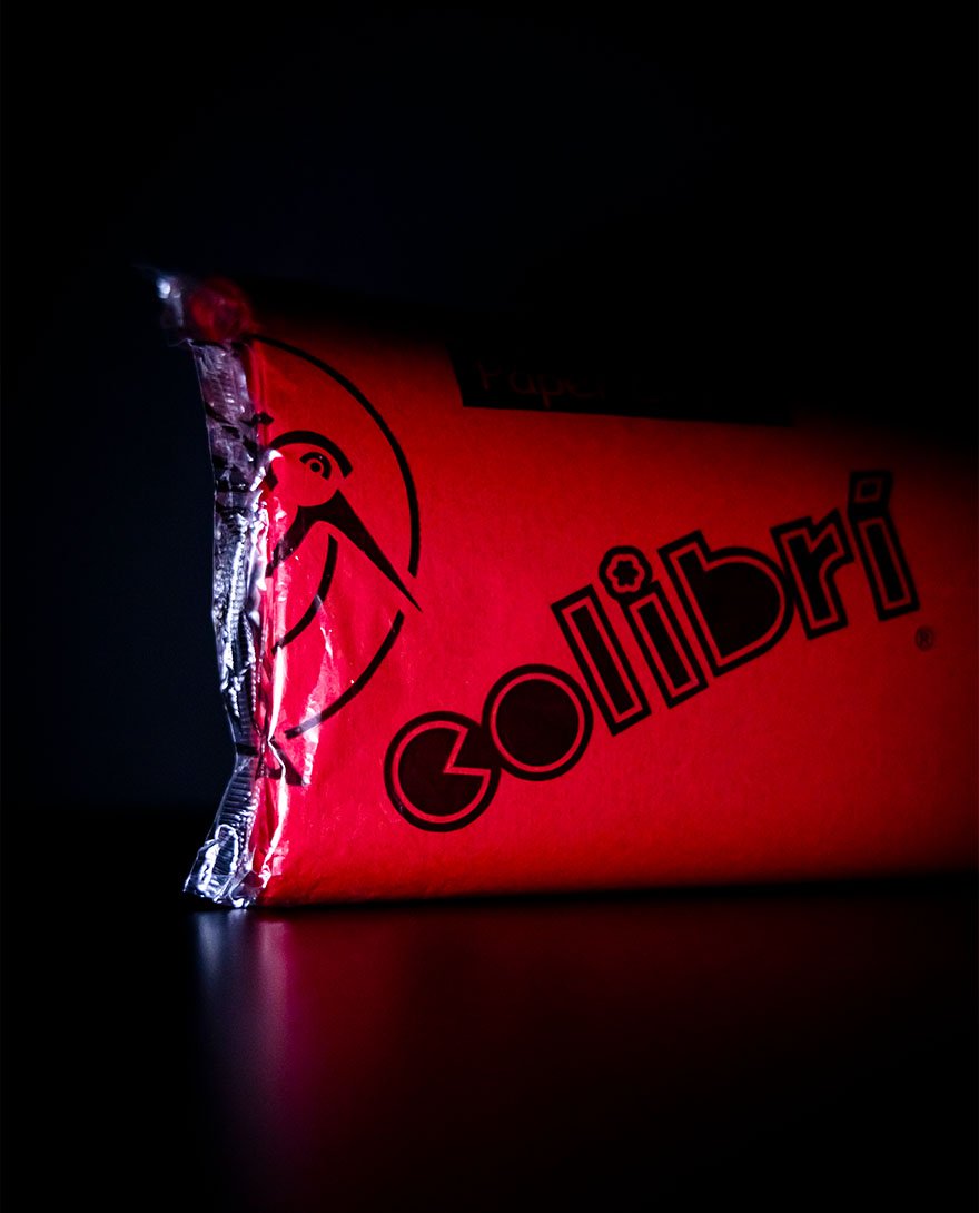 Colibri Papel China de 50x75 cm Rojo Bandera