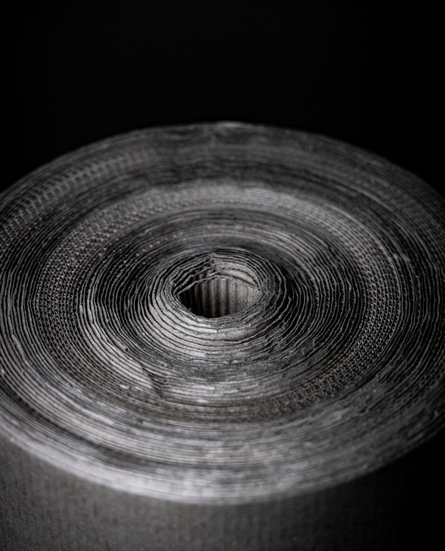 Super Papelera Carton Microcorrugado 80cm