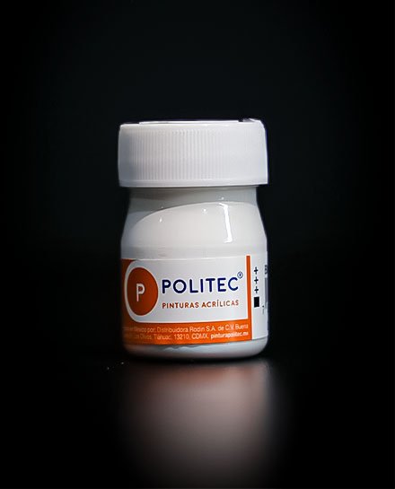 Politec Pintura Acrilica Blanco Titanio 301 20ml