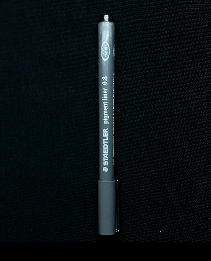 STAEDTLER ESTILOGRAFO DESECHABLE 0.8 NEGRO