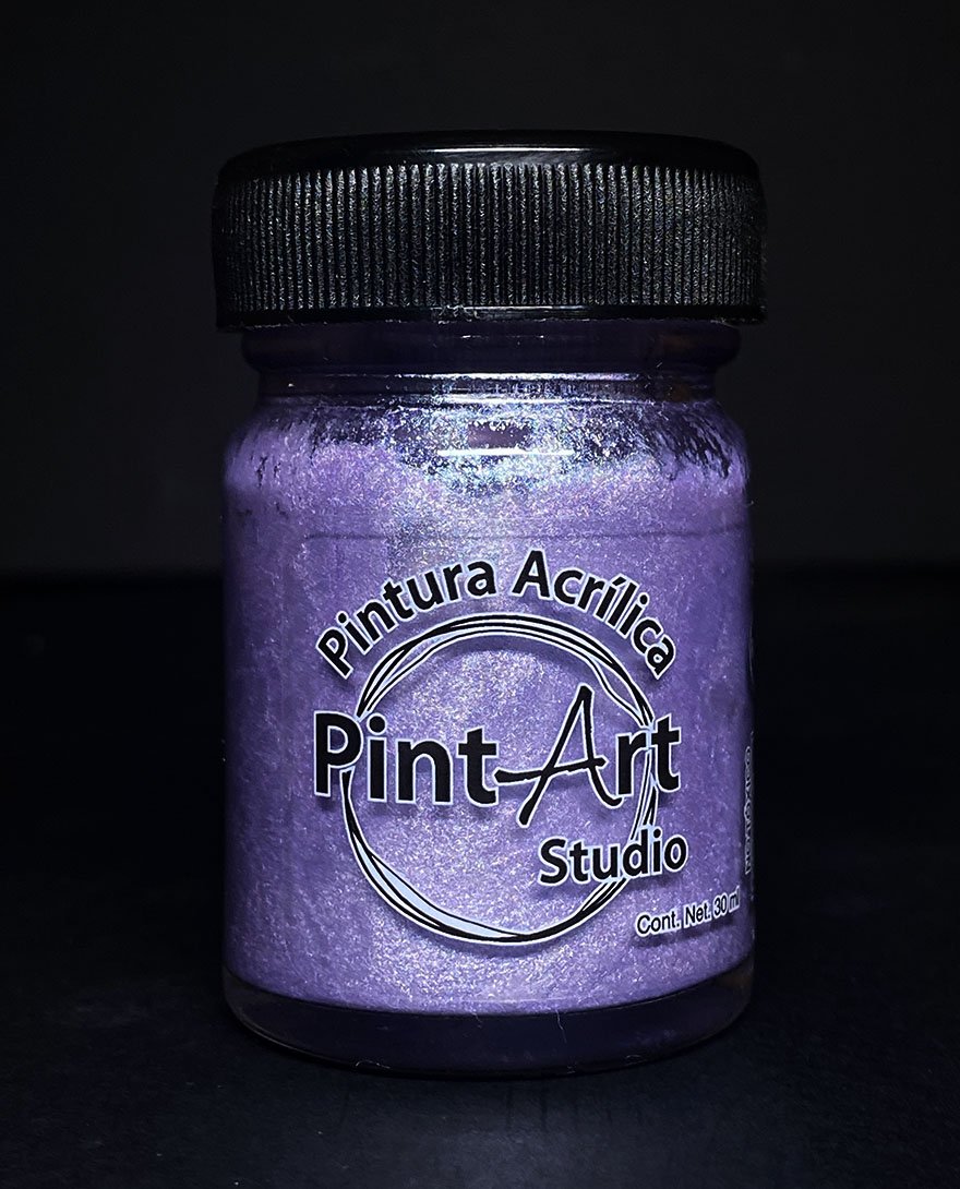 PINTART PINTURA ACRILICA METALICA 833 LILA 30 ML