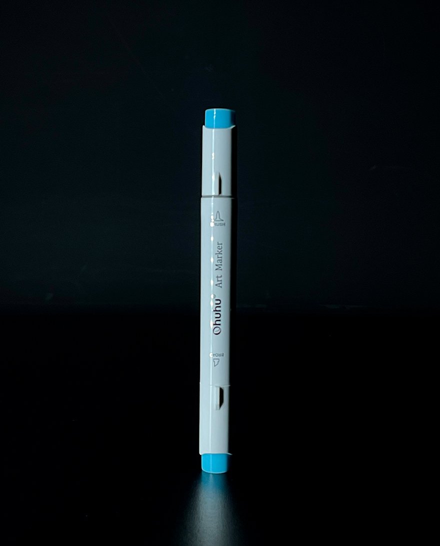 Ohuhu Plumon Art Maker Doble Punta PB7 Pastel Blue