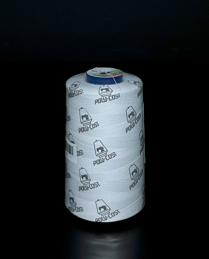Hilo en Cono POLY-COST blanco 5000m