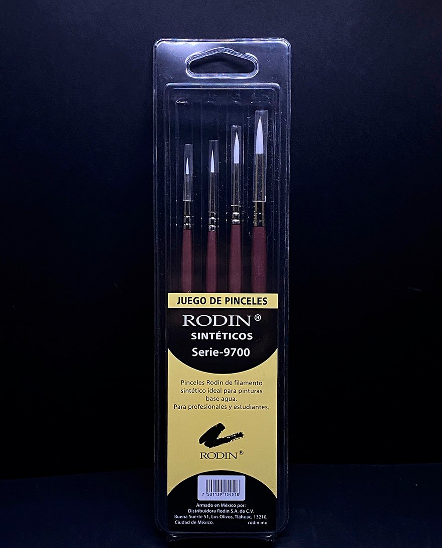 Rodin Set de Pinceles Serie 9700