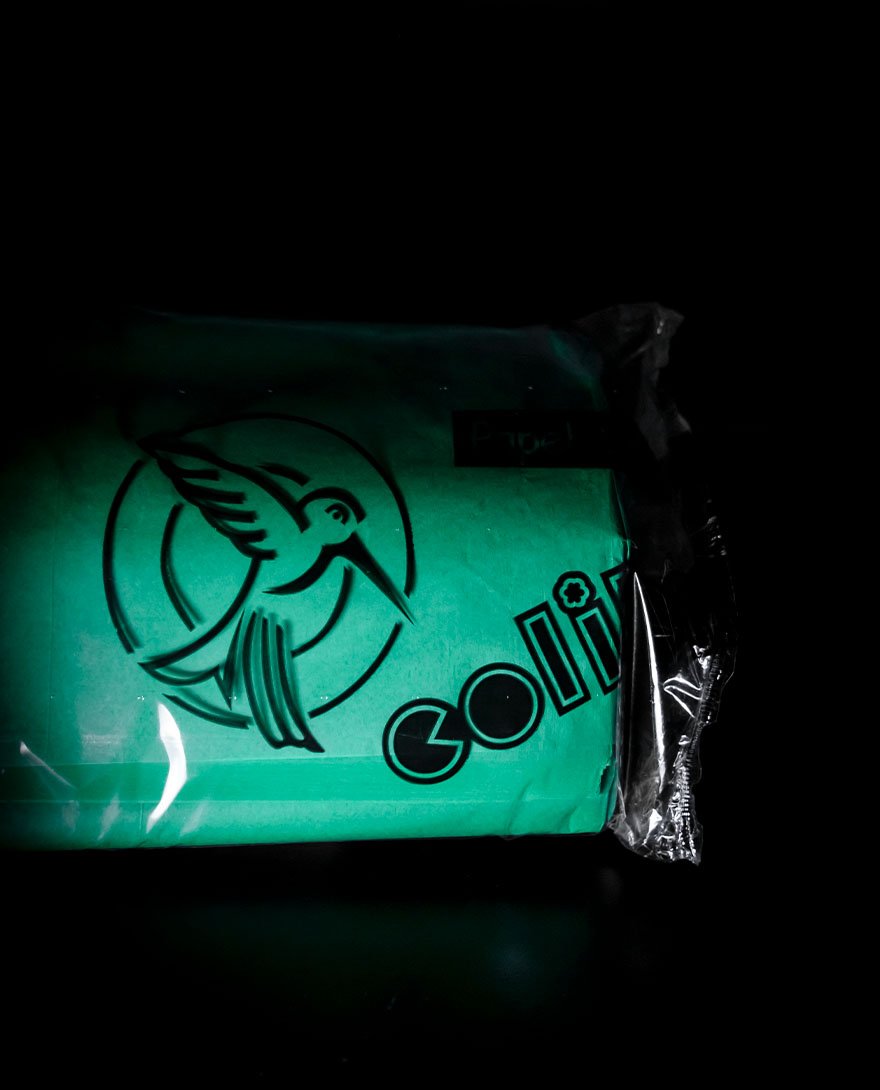 Colibri Papel China de 50x75 cm Verde Bandera