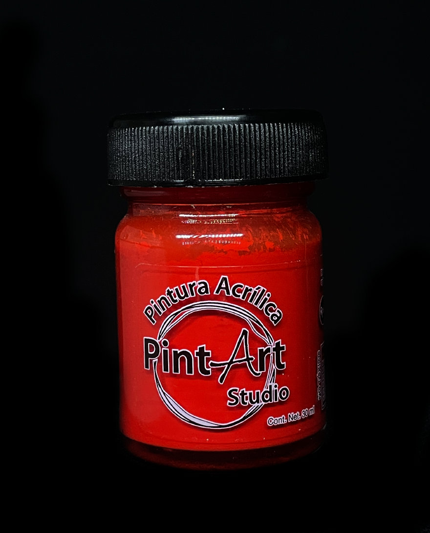 PINTART PINTURA ACRILICA 306 ROJO NIPON 30 ML