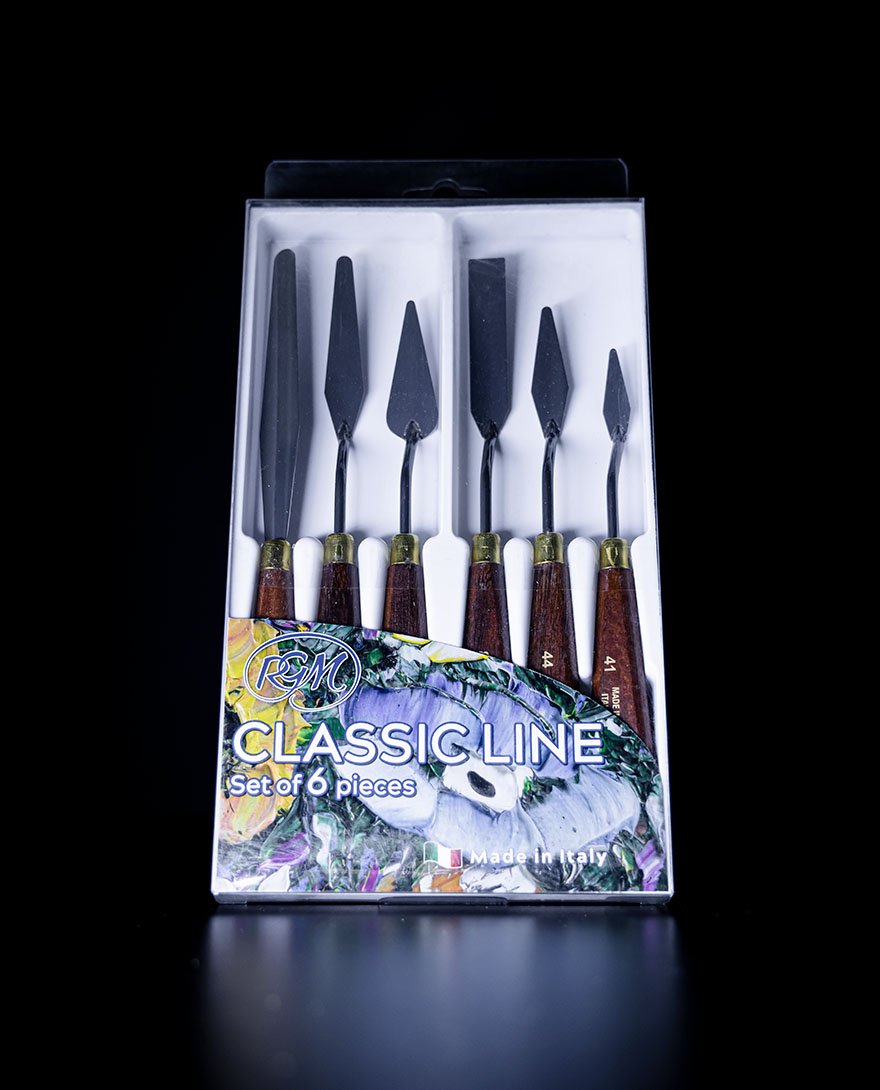 RGM Classic Line Juego de Espátulas Set 6 Piezas