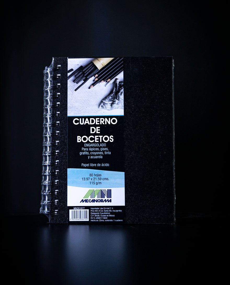 Mecanorma Cuaderno de Bocetos Engargolado MN261677