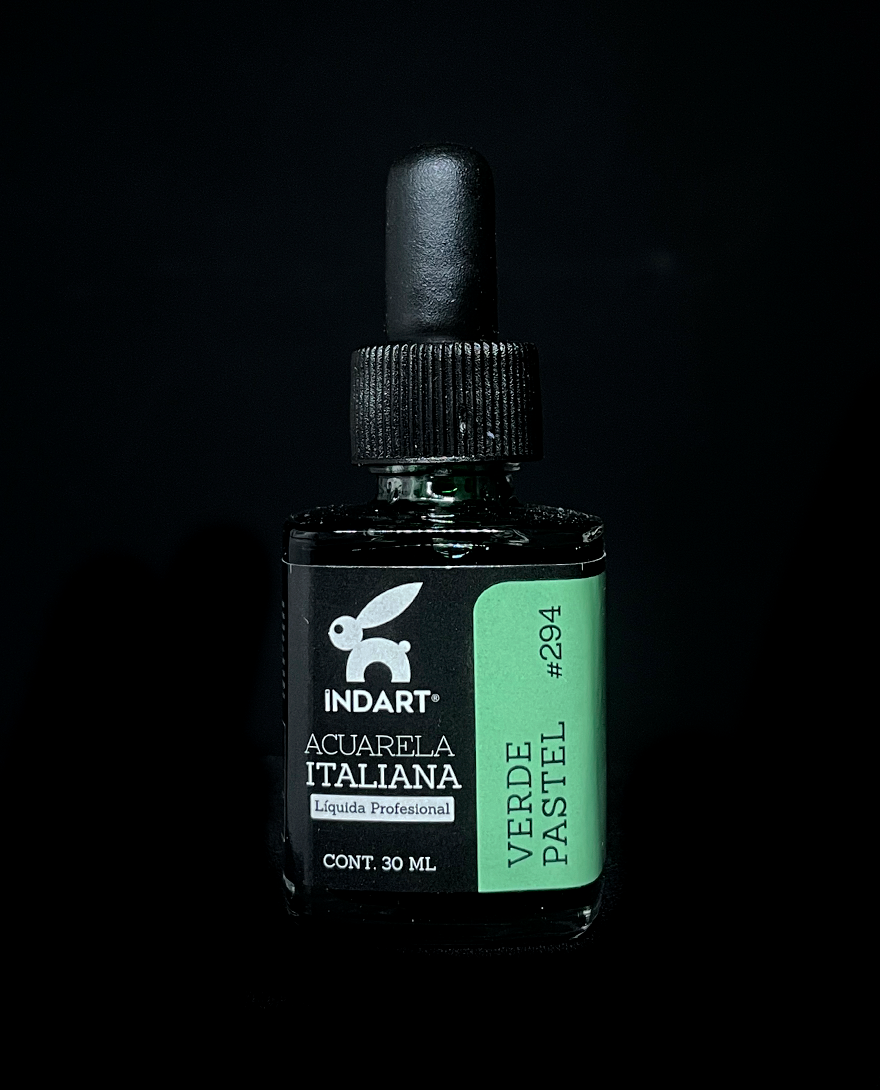 INDART ACUARELA LIQUIDA VERDE PASTEL #294
