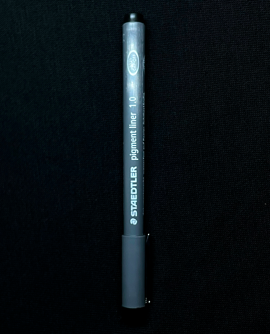 STAEDTLER ESTILOGRAFO DESECHABLE 1.0 NEGRO