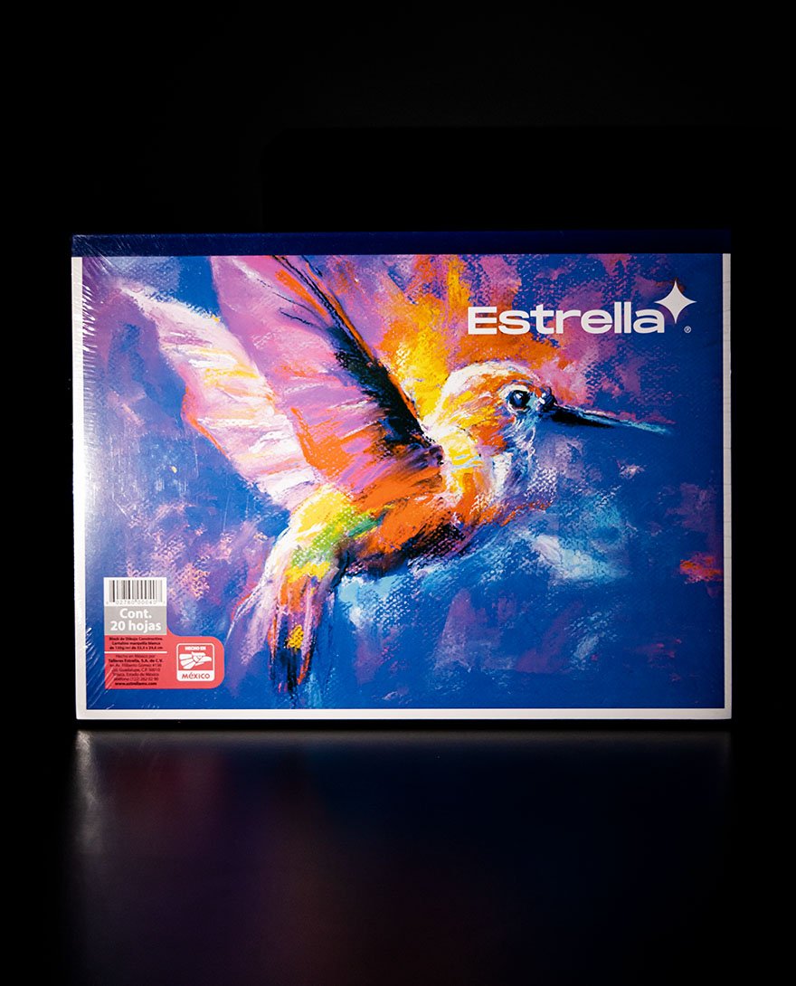 Estrella Block de dibujo Constructivo chico 20 hojas
