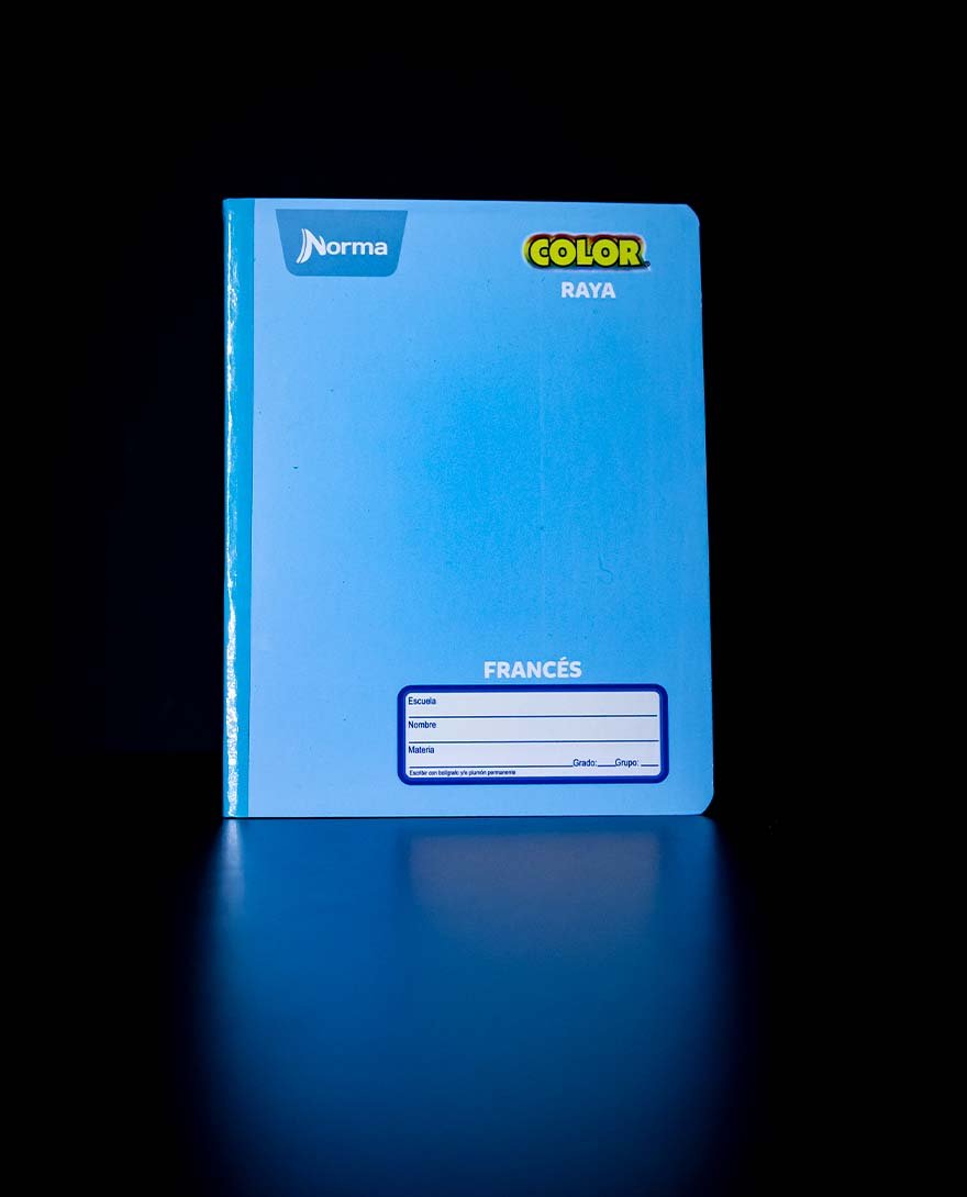 Color Cuaderno Francés de Raya
