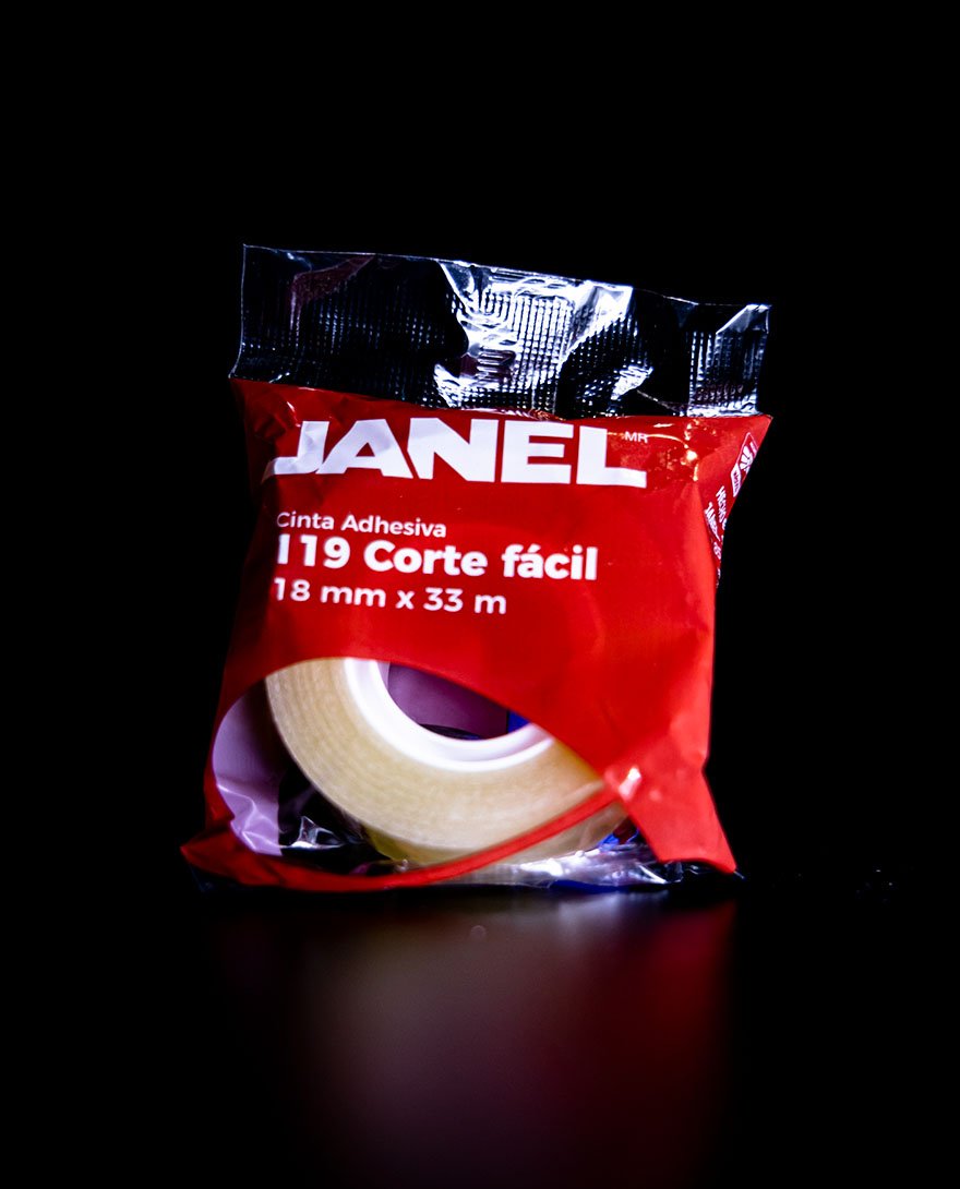 Janel 119 Cinta adhesiva 18mm x 33m