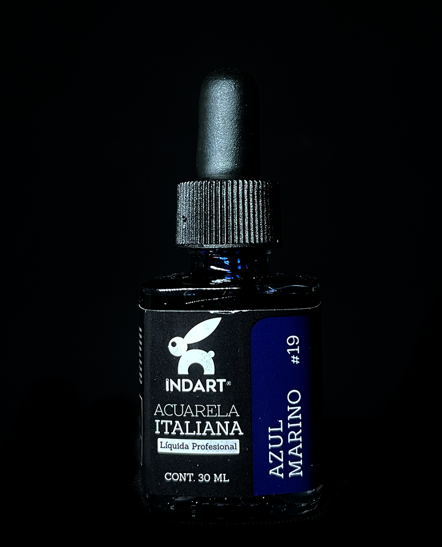 INDART ACUARELA LIQUIDA AZUL MARINO #19