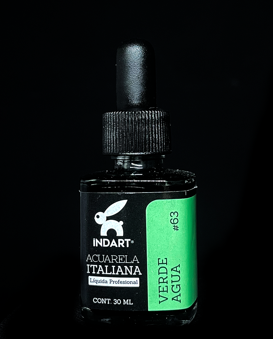 INDART ACUARELA LIQUIDA VERDE AGUA #63