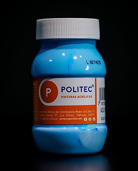 Politec Pintura Acrilica Azul Pastel 316 100ml