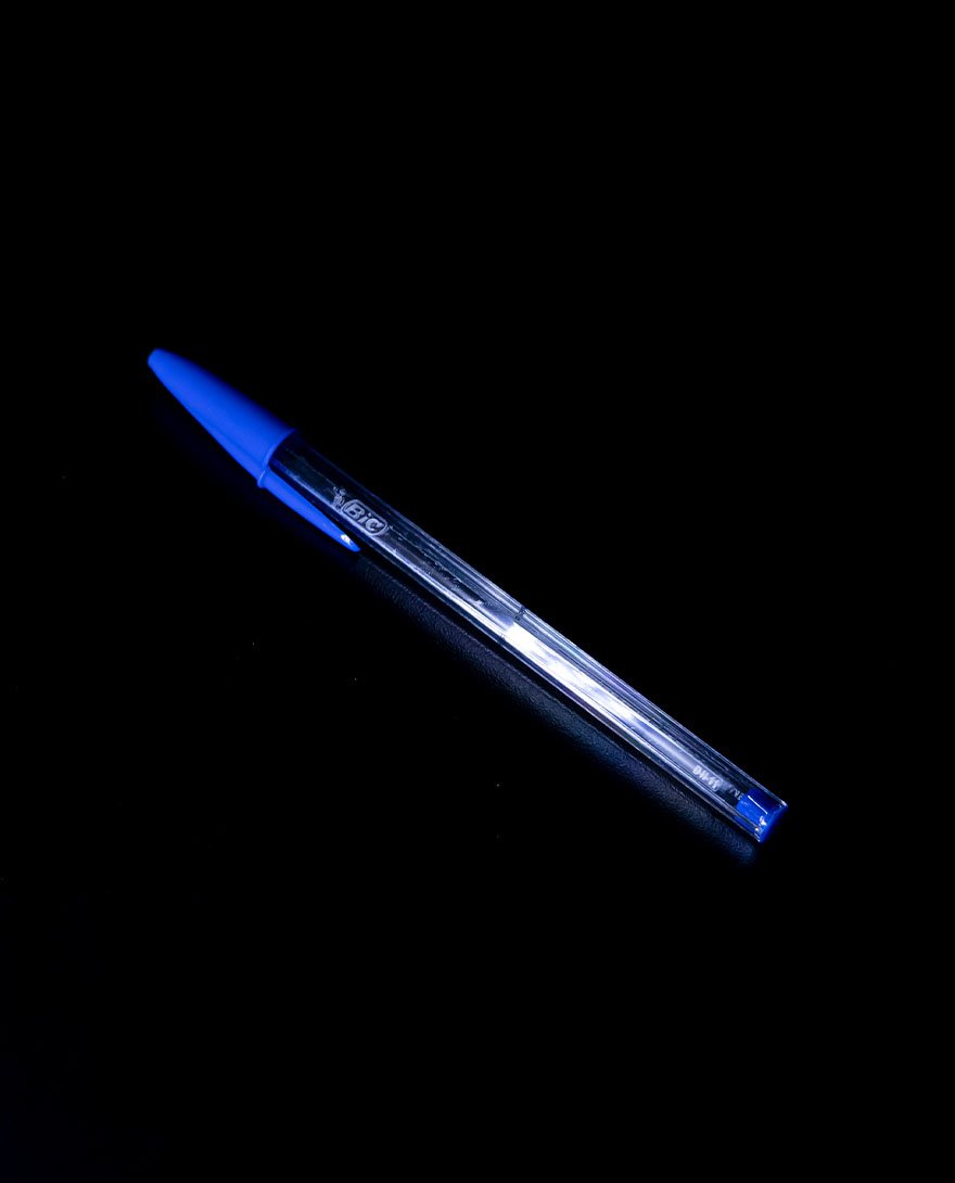Bic Cristal Pluma Azul Punto Mediano