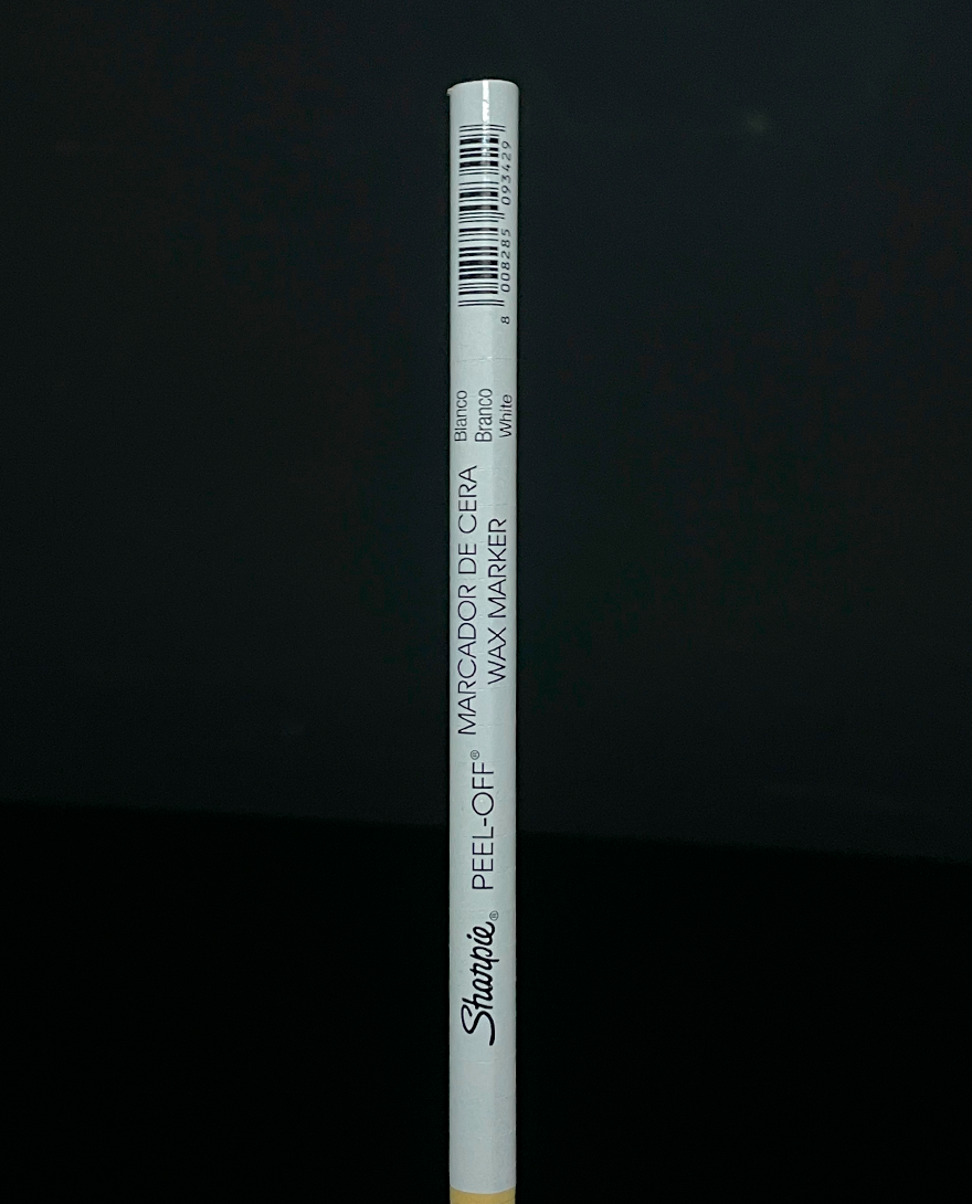 SHARPIE Marcador de Cera blanco