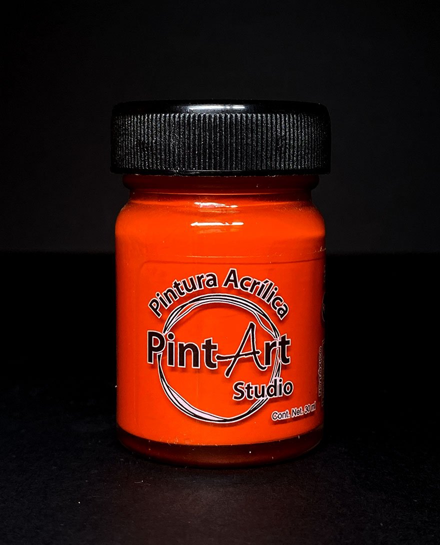 PINTART PINTURA ACRILICA 307 ROJO INTENSO 30 ML