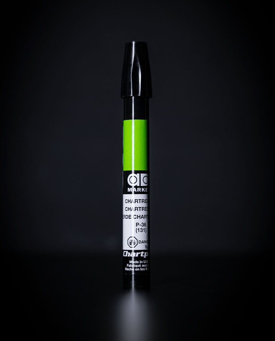 Chartpak Marcador Verde Chartreuse