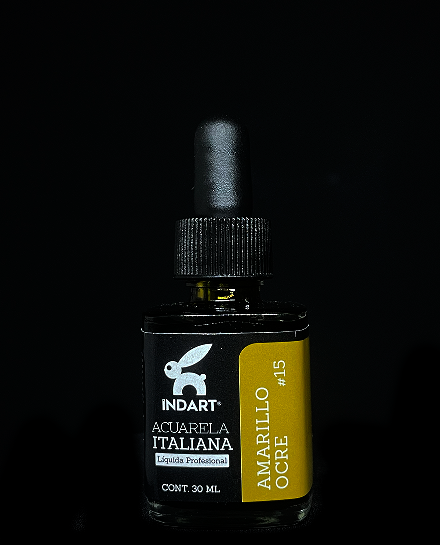 INDART ACUARELA LIQUIDA AMARILLO OCRE #15