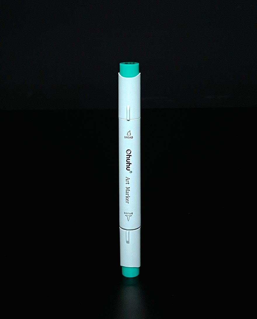 Ohuhu Plumon Art Maker Doble Punta PB10 Turquoise Green Light
