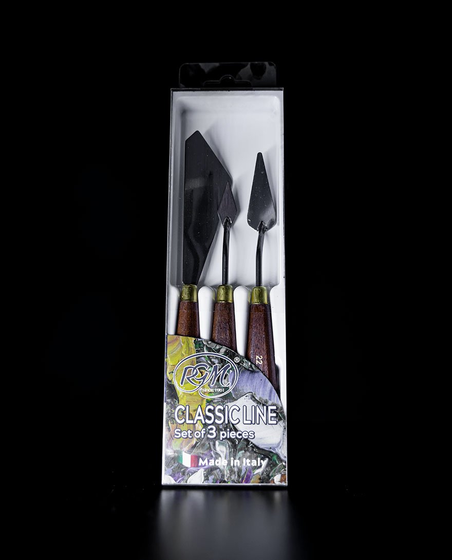 RGM Classic Line Juego de Espátulas Set 3 Piezas