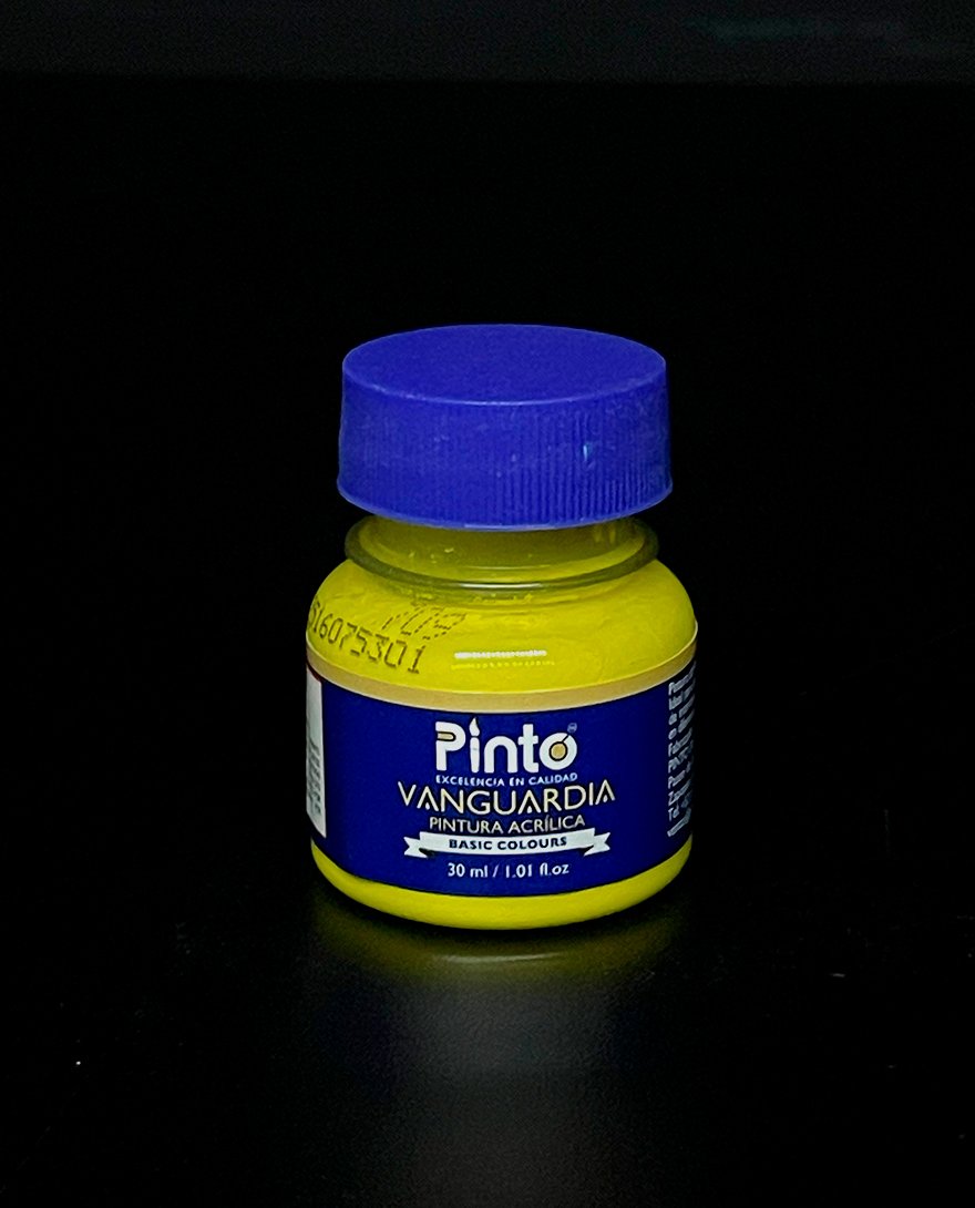 PINTURA ACRILICA VANGUARDIA - AMARILLO PRIMARIO 30 ML