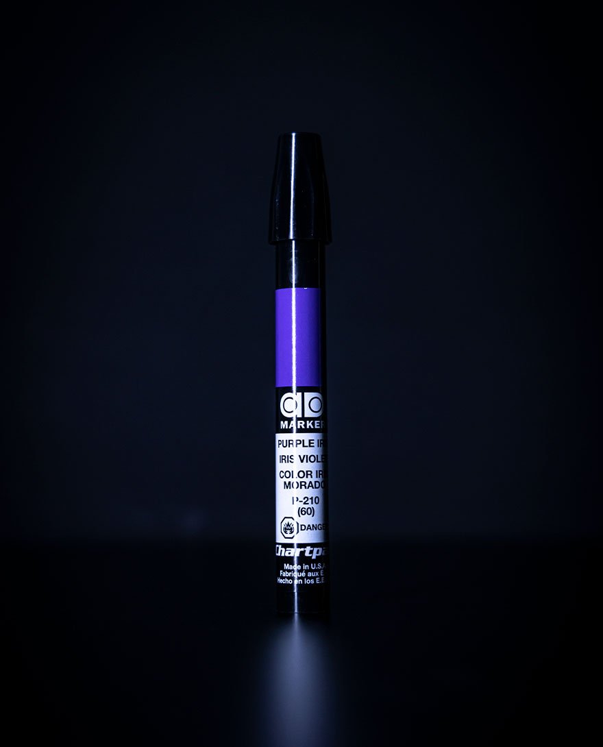 Chartpak Marcador Color Iris Morado