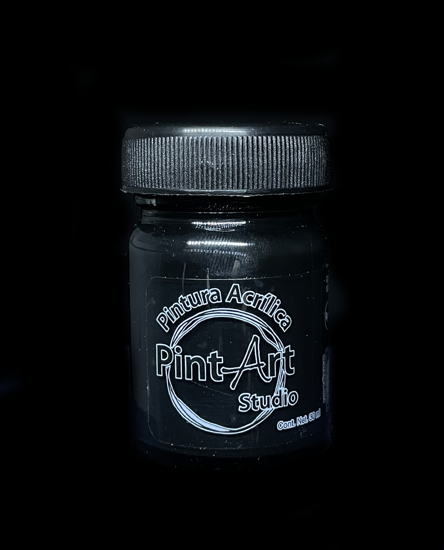 PINTART PINTURA ACRILICA 600 NEGRO 30 ML