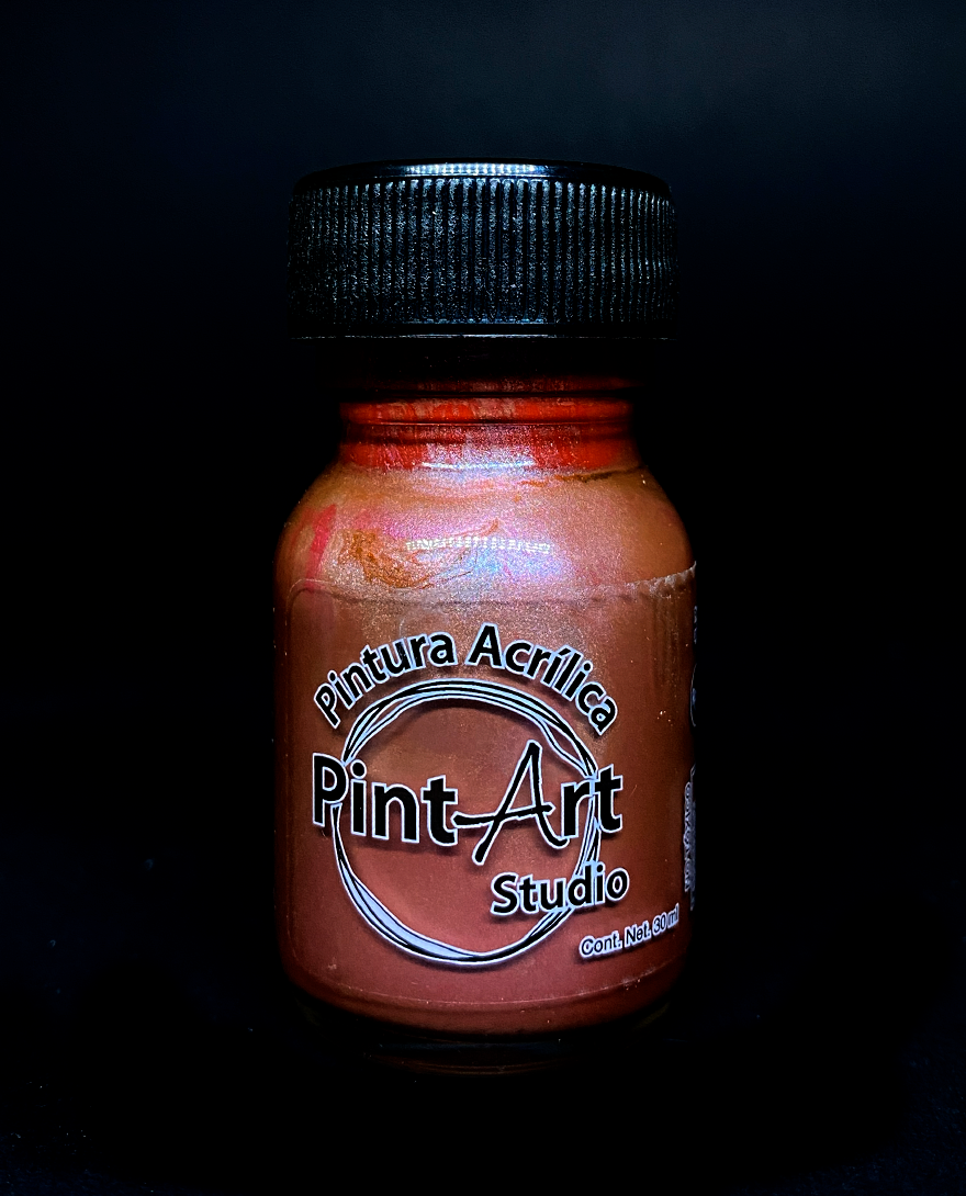 PINTART PINTURA ACRILICA METALICA 830 FIUSHA 30 ML