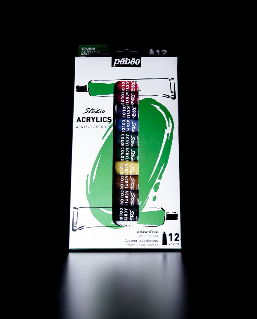 Pebeo Pintura Acrílica 12 colores