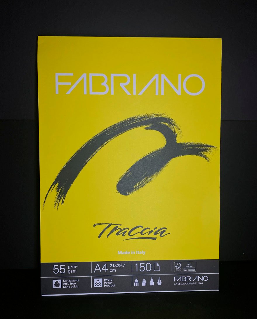 BLOCK PARA SCHETCH TRACCIA A4 150H 21X29.7CM