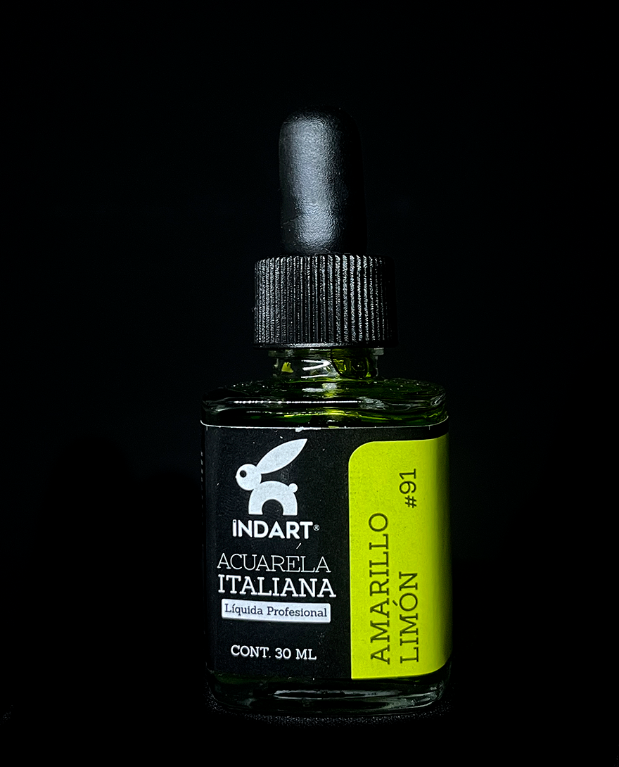 INDART ACUARELA LIQUIDA AMARILLO LIMON #91