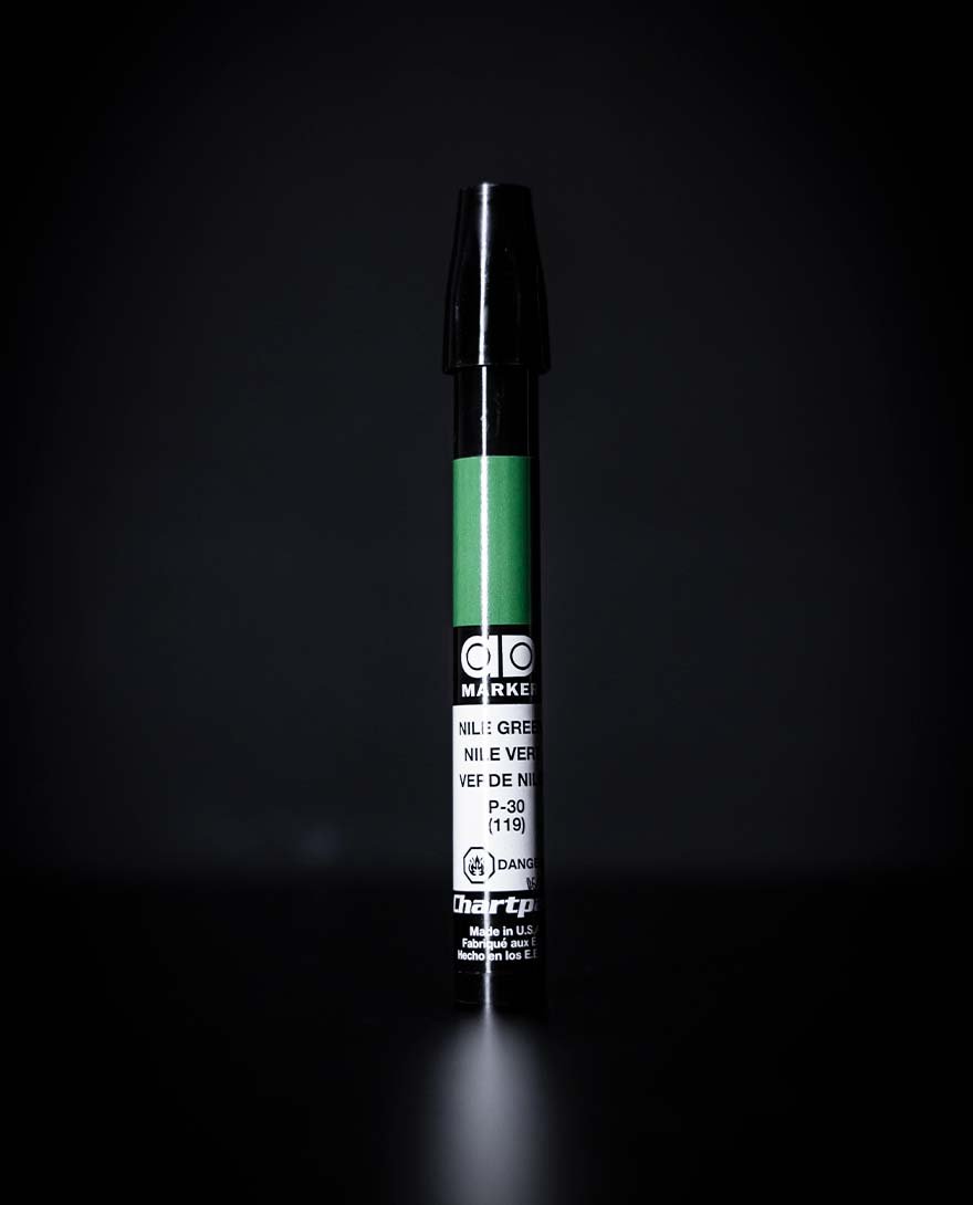 Chartpak Marcador Verde Nilo