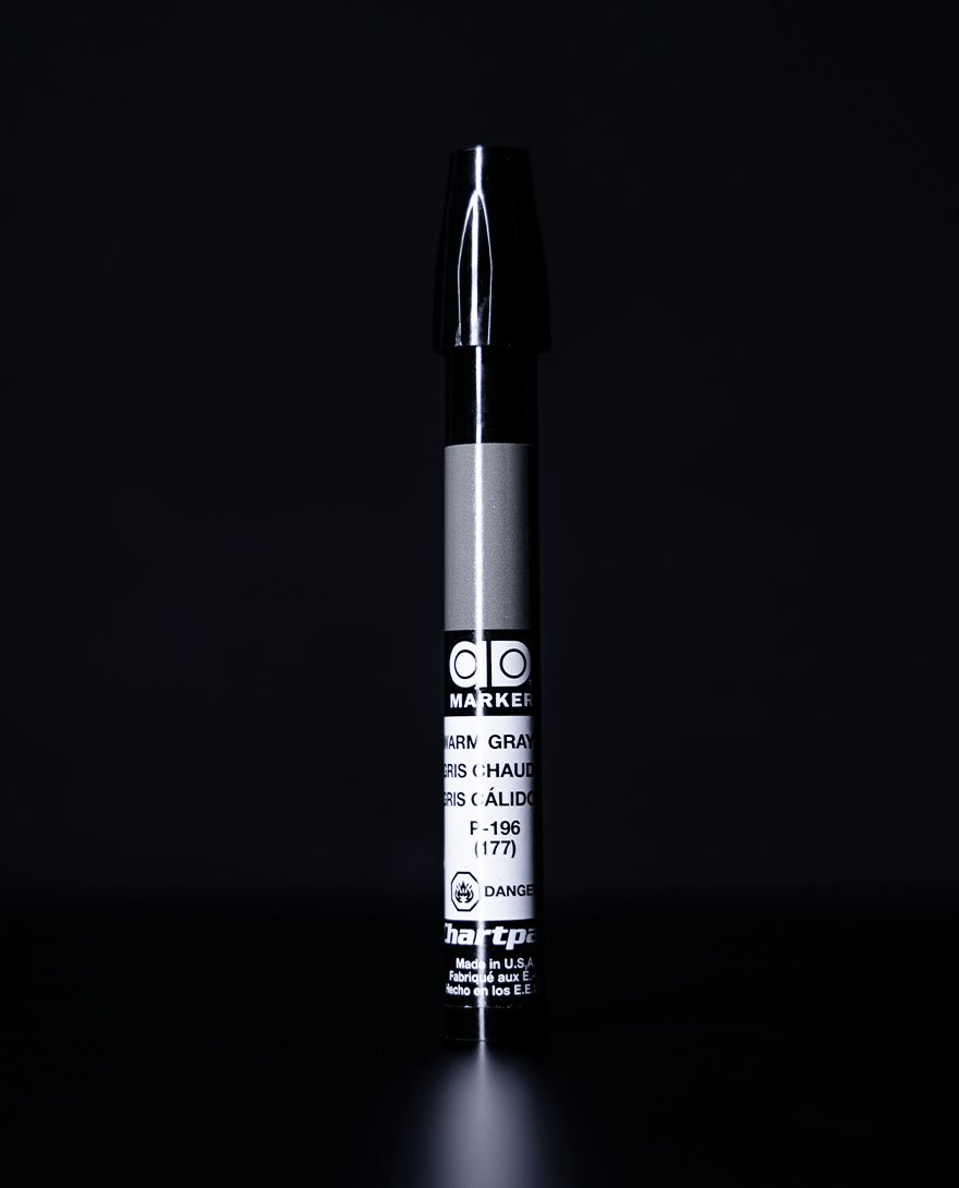 Chartpak Marcador Gris Cálido 6