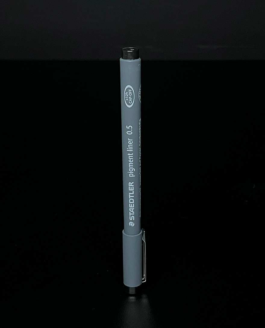 STAEDTLER ESTILOGRAFO DESECHABLE 0.5 NEGRO
