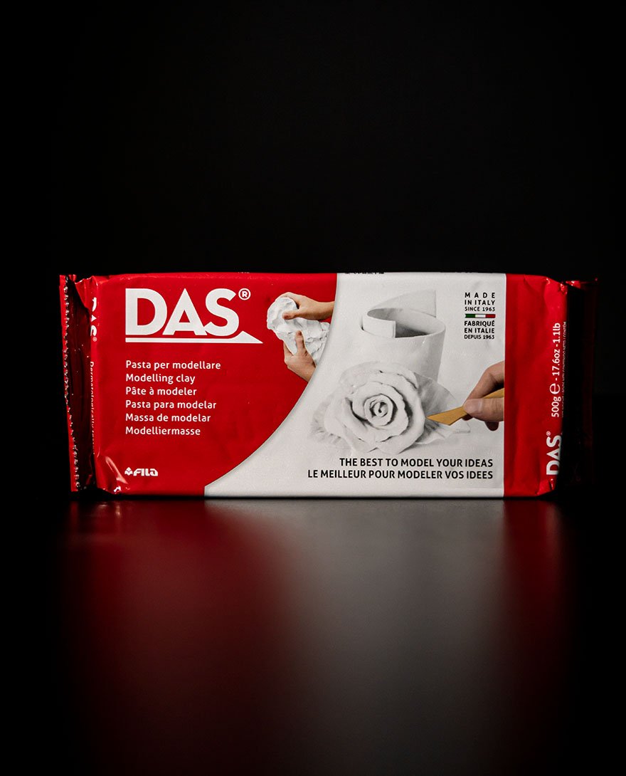 Das Pasta para moldear blanca 500g