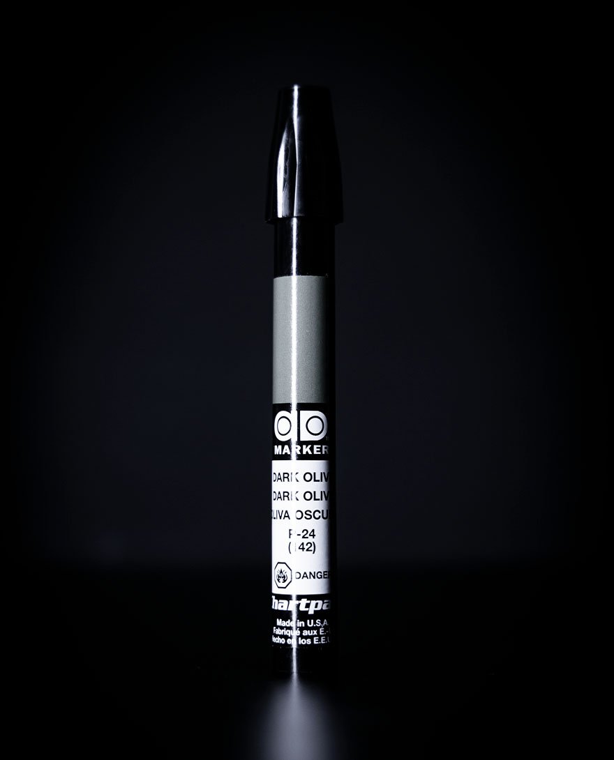 Chartpak Marcador Oliva Oscuro