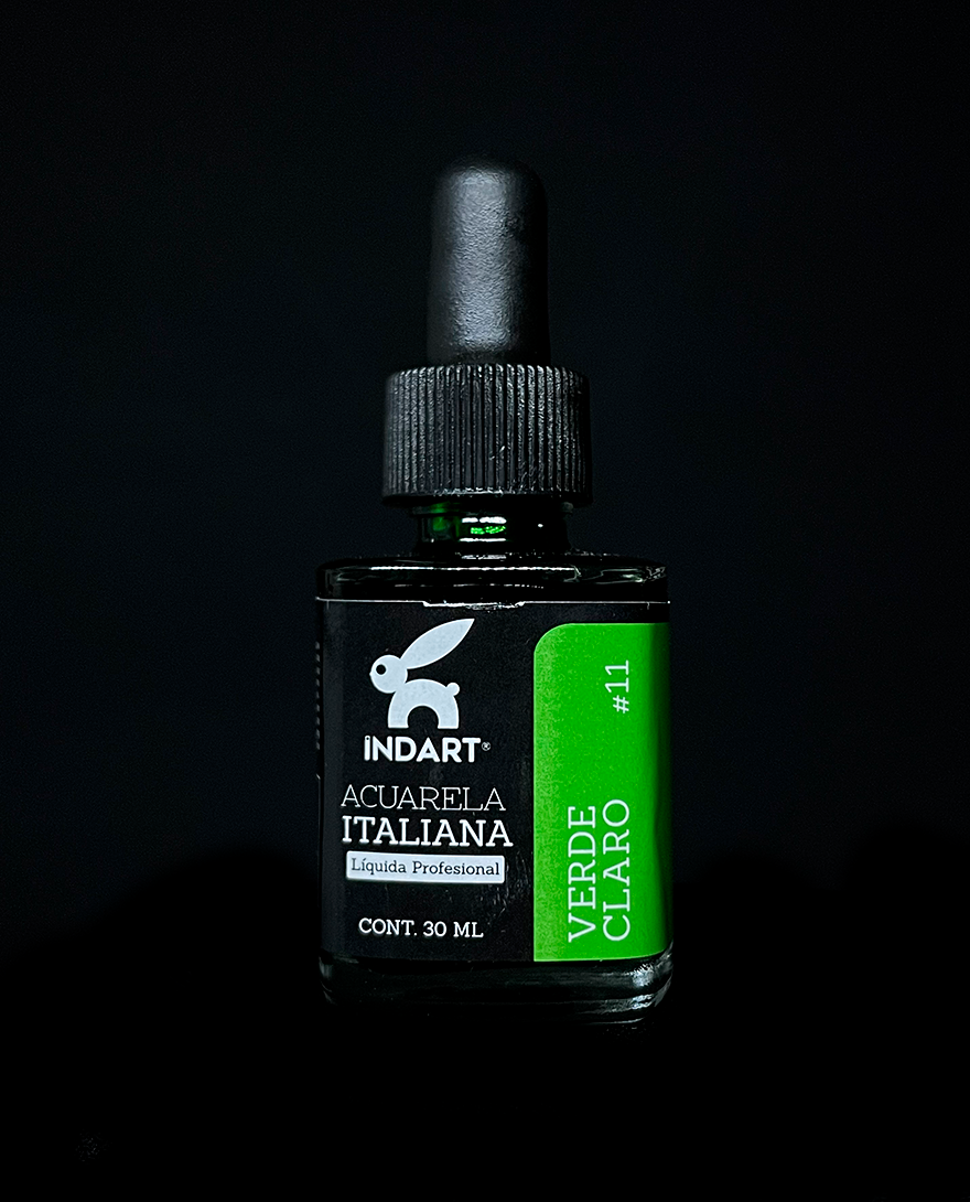 INDART ACUARELA LIQUIDA VERDE CLARO #11