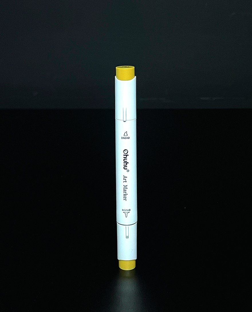 Ohuhu Plumon Art Maker Doble Punta YR1 Dark Yellow