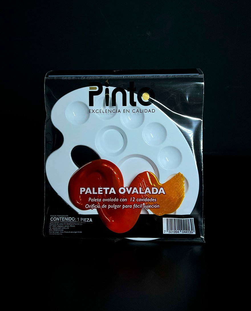 Pinto Godete Paleta Ovalada 12 Cavidades