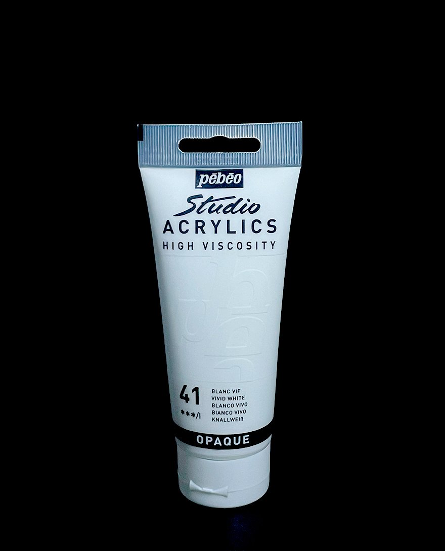 PINTURA ACRILICA PEBEO BLANCO 100ML