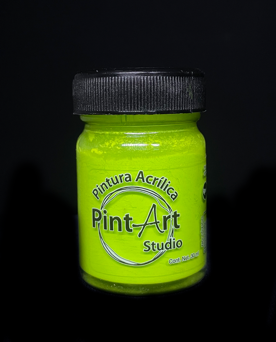 PINTART PINTURA ACRILICA 980 AMARILLO FLUORECENTE 30 ML
