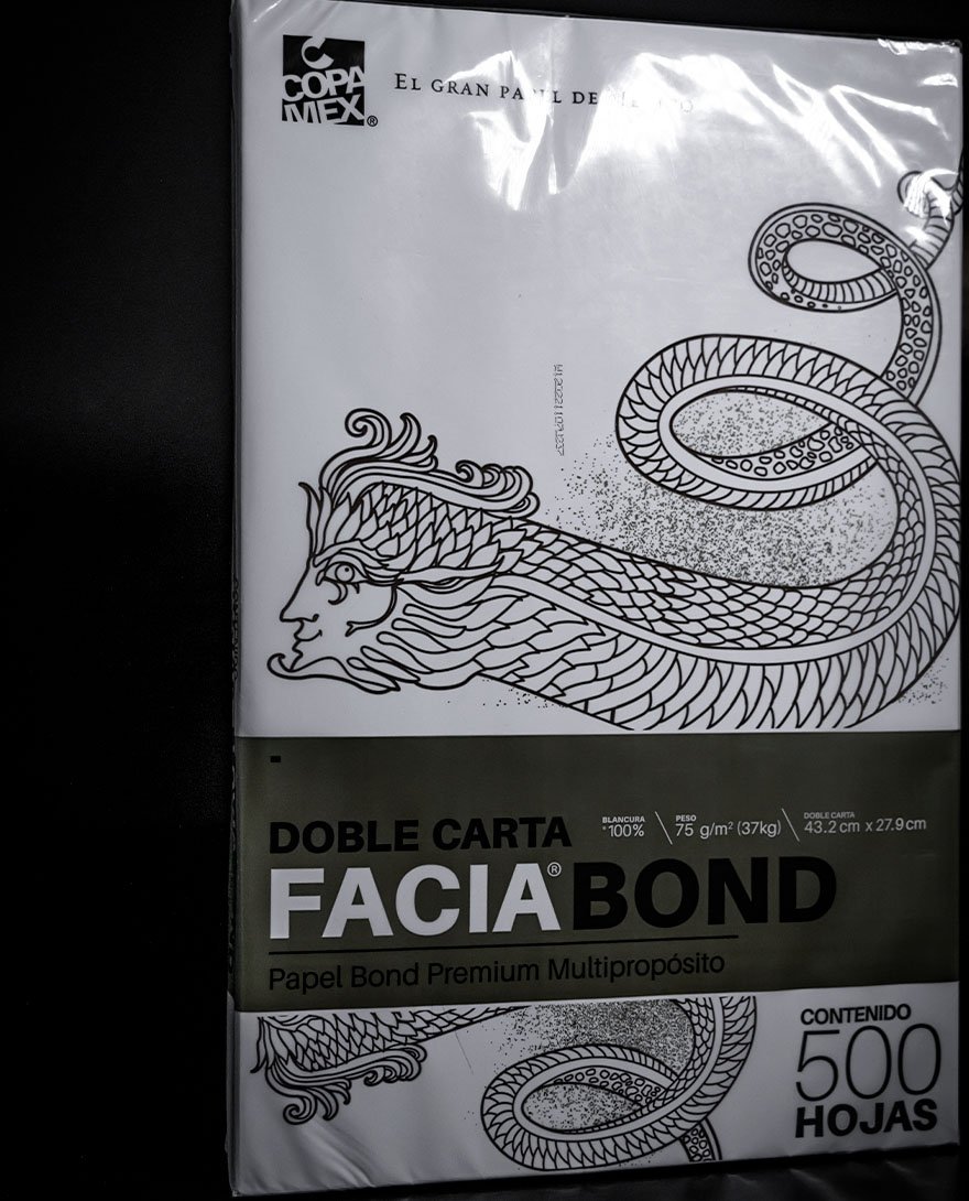 Facia Bond Papel Bond Premium mulitiproposito Doble Carta